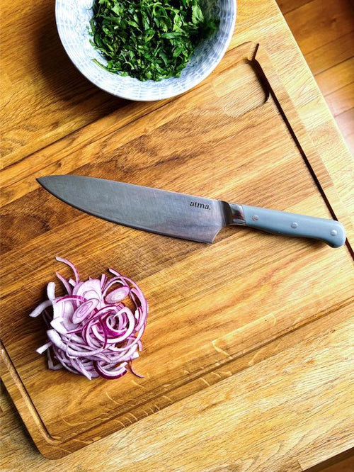 Cómo cuidar su cuchillo - Atma Kitchenware