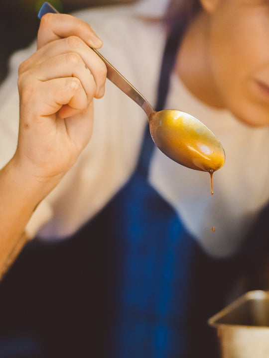 Recette échine de porc et sauce choux pointu pour Atma