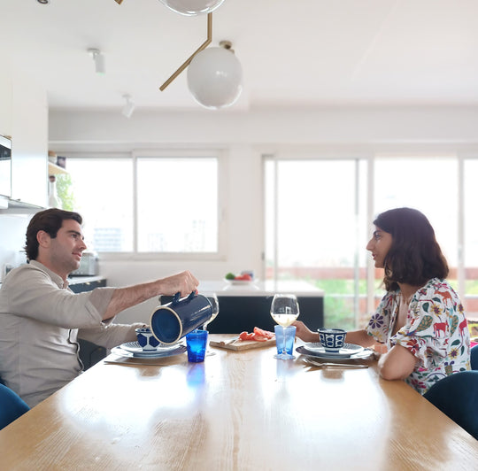 Dans la cuisine d'Aurélie et Henri Charpentier