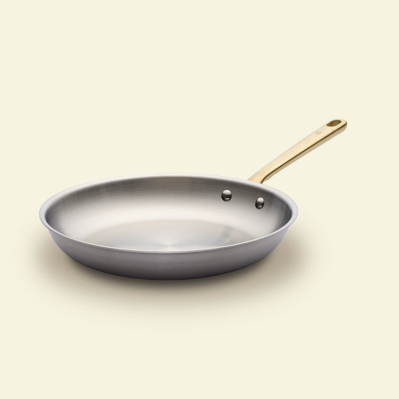 La bonne poêle en inox, manche doré - 28 cm (Édition limitée) - Atma Kitchenware