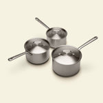 Le trio de casseroles parfaites en inox - Atma Kitchenware