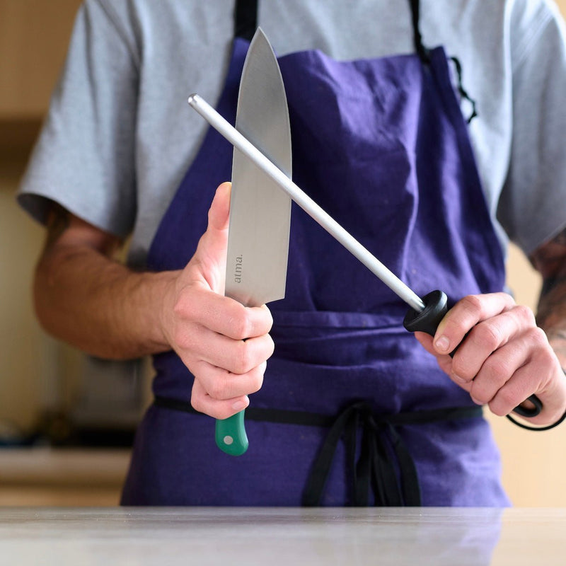 Afilar un cuchillo: ¿cuál es la diferencia? - Atma Kitchenware