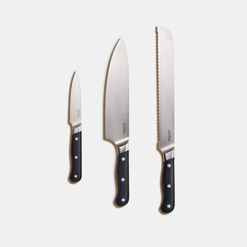 Le set de couteaux ultimes - Noir