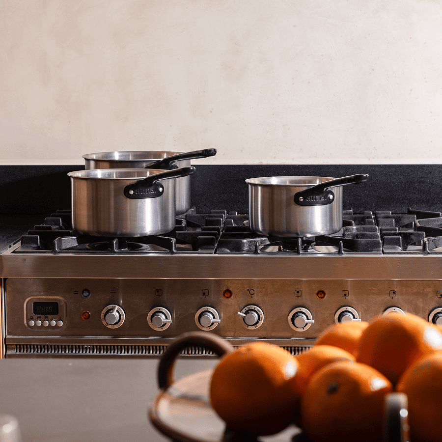 Trio casseroles black - Atma Kitchenware