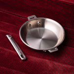 La bonne poêle en inox avec poignée amovible - 30 cm