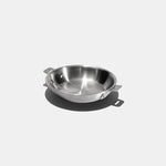 La bonne poêle en inox sans poignée amovible - 20 cm