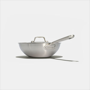1 wok de 24cm avec couvercle 