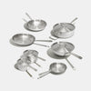 Batterie de cuisine en inox, 12 pièces - Atma Kitchenware