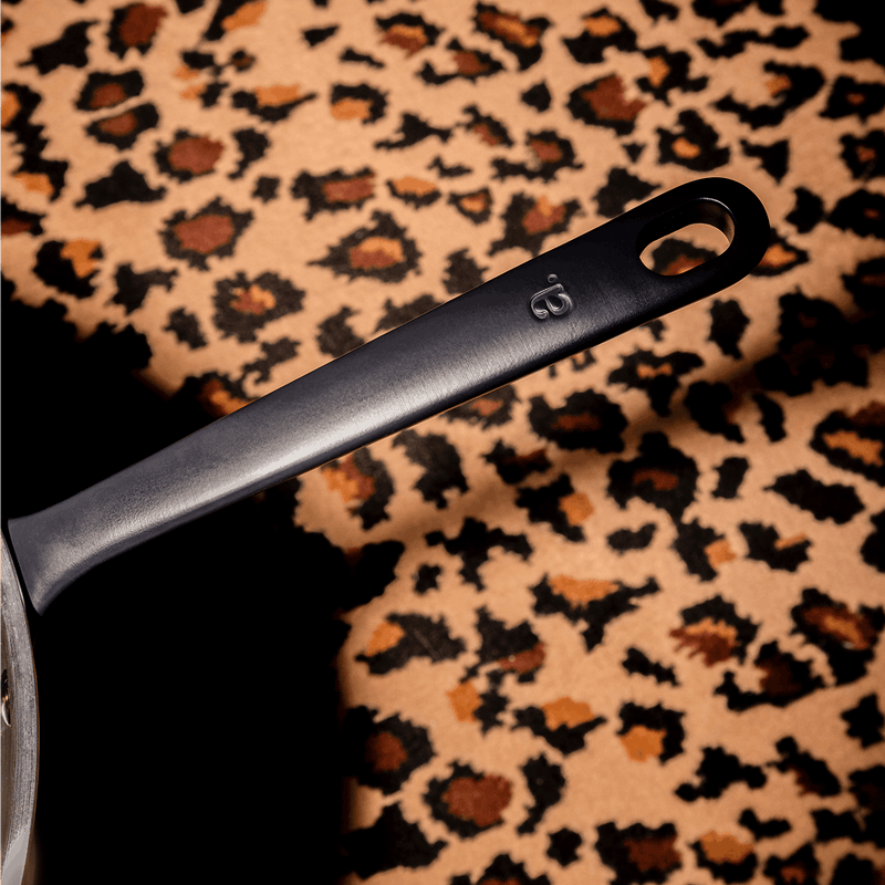 La bonne poêle en inox, manche noir - 28 cm - Atma Kitchenware