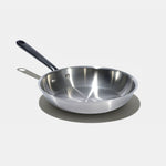 La bonne poêle en inox, manche noir - 28 cm - Atma Kitchenware
