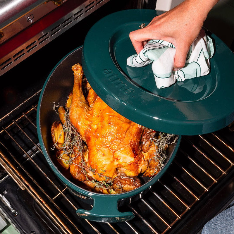 La cocotte en fonte ∅31cm - bouchon doré (Édition limitée) - Atma Kitchenware