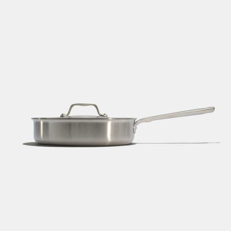 La sauteuse idéale en inox, manche doré - 24 cm (Édition limitée) - Atma Kitchenware