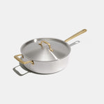 La sauteuse idéale en inox, manche doré - 26 cm (Édition limitée) - Atma Kitchenware