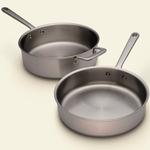 Le duo de sauteuses idéales en inox - Atma Kitchenware