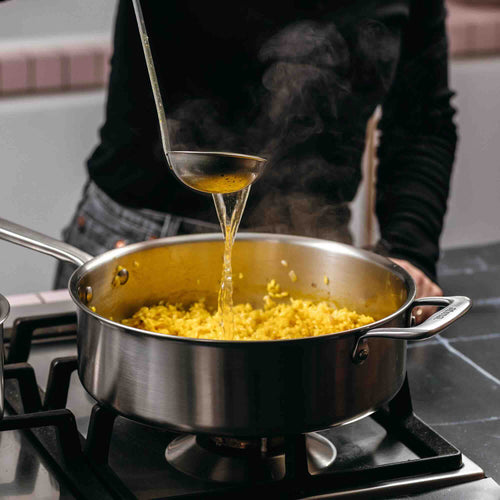 La pareja perfecta de sartenes de acero inoxidable - Atma Kitchenware