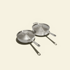 Le duo de sauteuses idéales en inox - Atma Kitchenware
