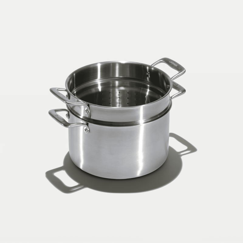 Le grand faitout en inox et son pasta pot - Atma Kitchenware