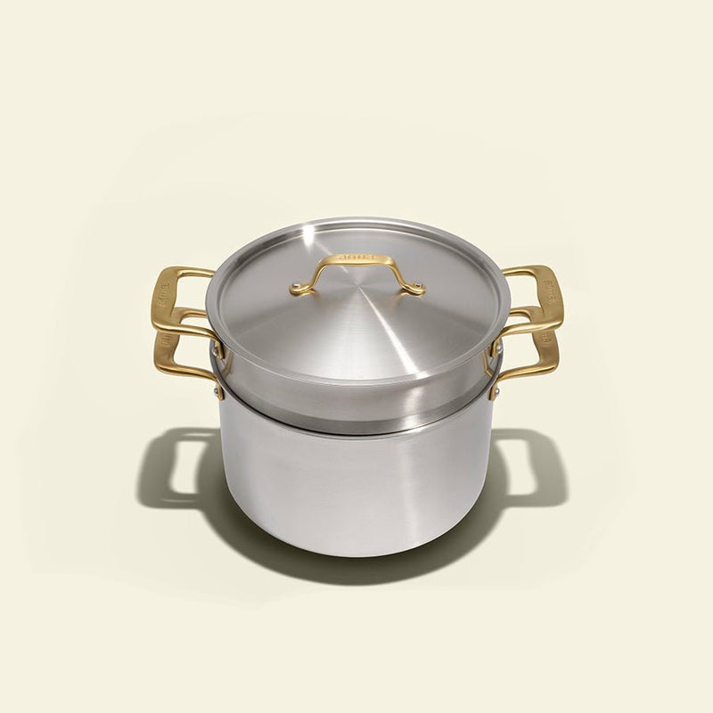 Le grand faitout en inox, poignées dorées - 24 cm (Édition limitée) - Atma Kitchenware