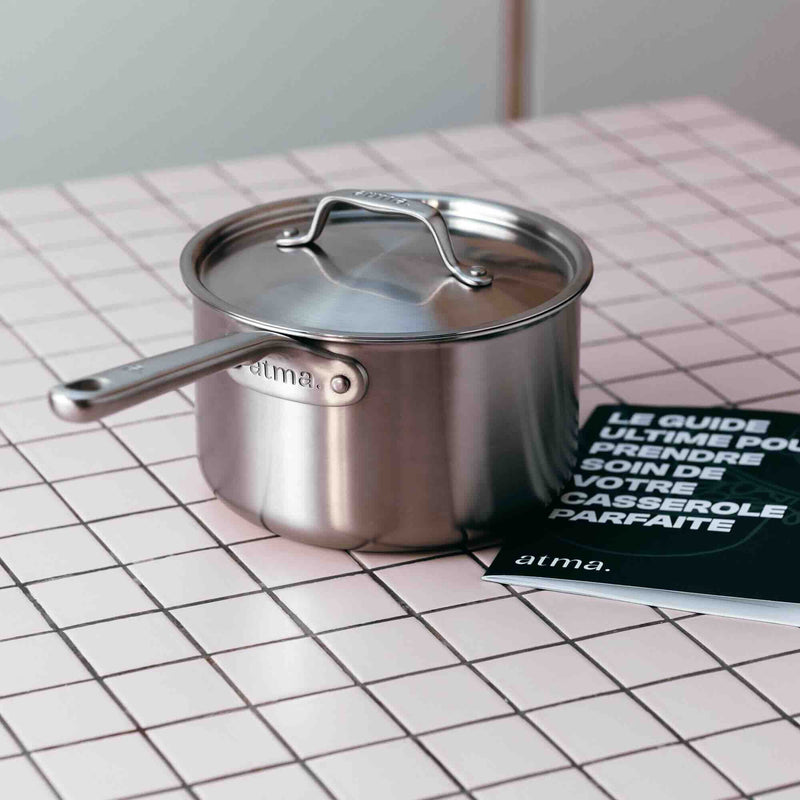 El trío perfecto de cacerolas de acero inoxidable - Atma Kitchenware
