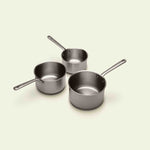 El trío perfecto de cacerolas de acero inoxidable - Atma Kitchenware