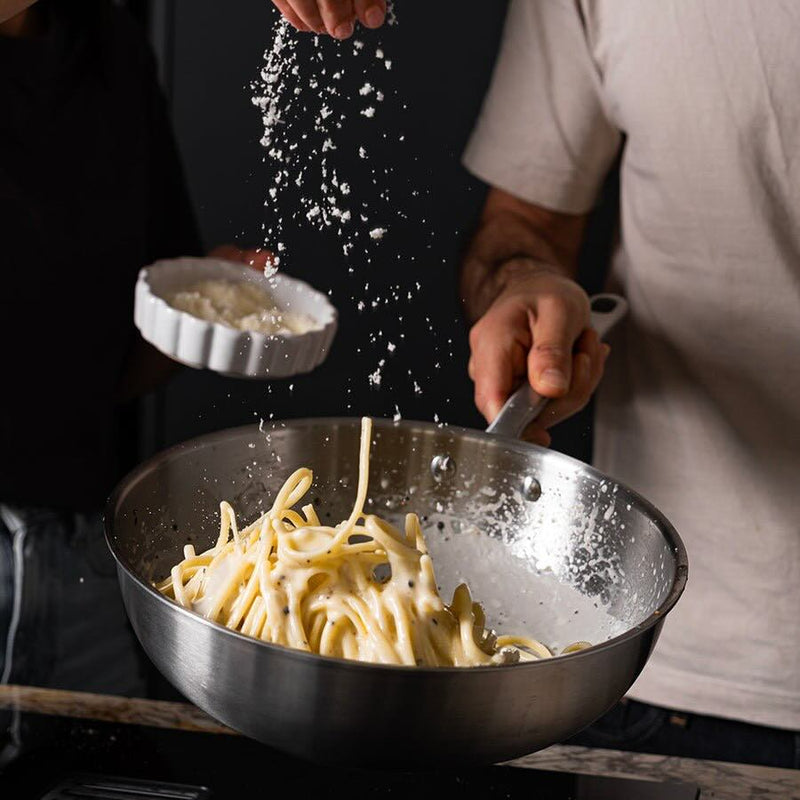 The Wok de acero inoxidable - 28 cm - Atma Kitchenware