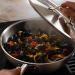 The Wok de acero inoxidable - 28 cm - Atma Kitchenware