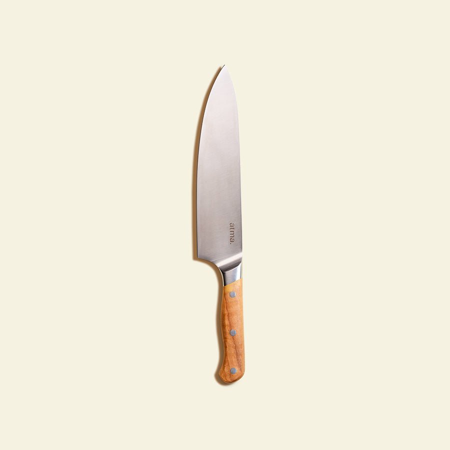 Couteau de chef ultime - Bois d'olivier - atmakitchenware