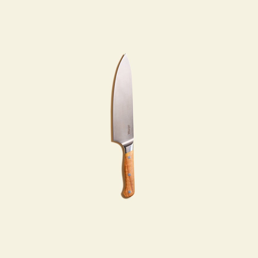 Couteau de chef ultime - Bois d'olivier - atmakitchenware