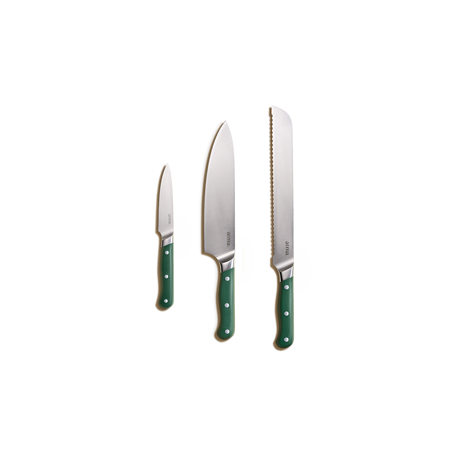 Ensemble de 4 Couteaux d'office/couteau à éplucher, Couteau à
