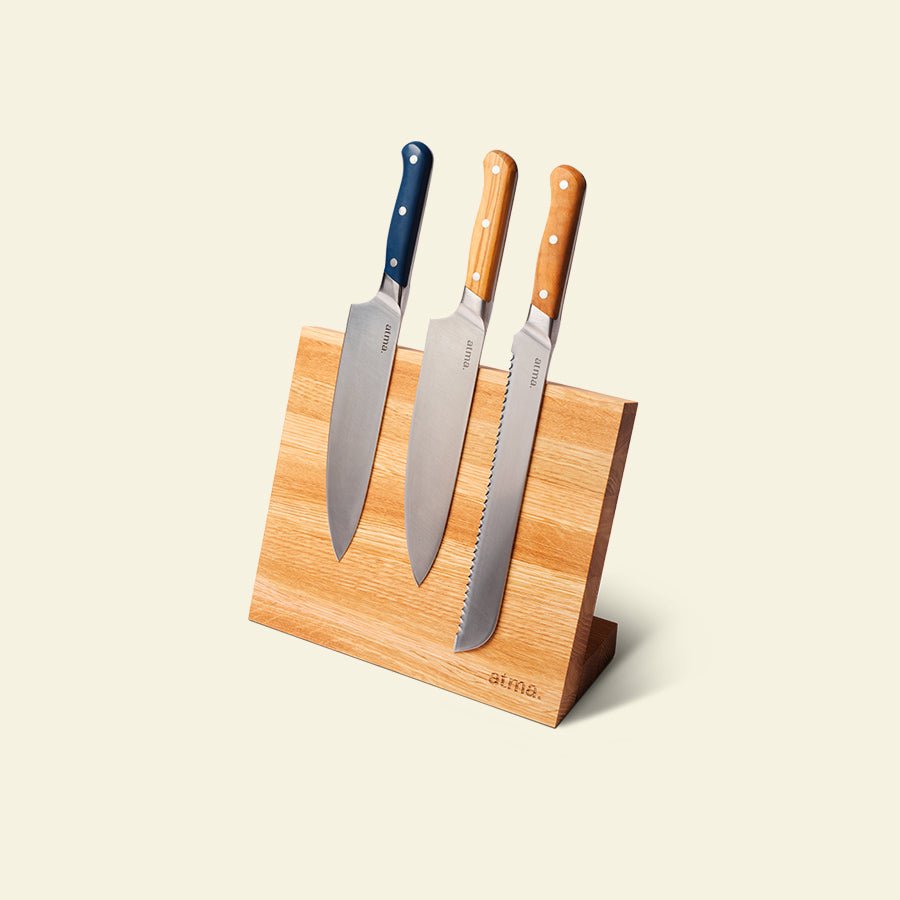 Le set de couteaux ultime et son bloc - atmakitchenware